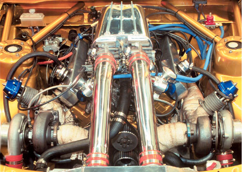 Parallel twin turbo - Toyota Supre engine