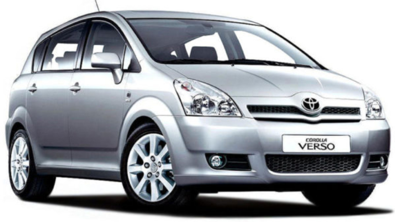 Toyota Corolla Verso 2004 - 2009 - Used, disadvantages
