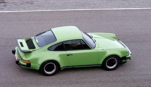 The Porsche 911 is the first sports car with a turbocharger