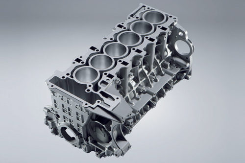 Aluminijumski blok 6-cilindričnog rednog motora (BMW AG)