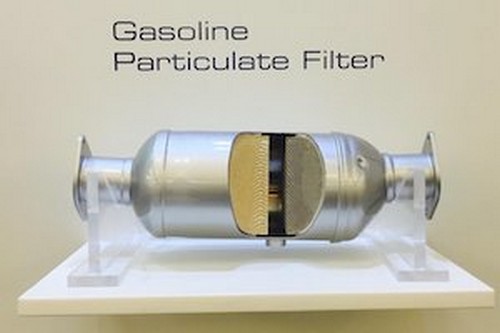Particulate filter for gasoline engines